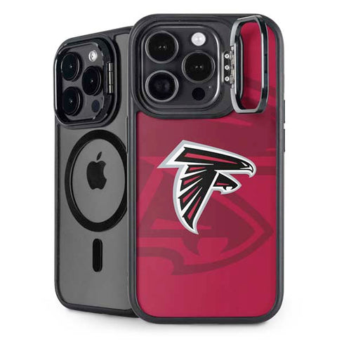 NFL Atlanta Falcons Double Vision iPhone 15 Pro Kickstand Case